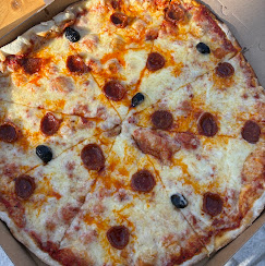 Pizza chorizo à emporter